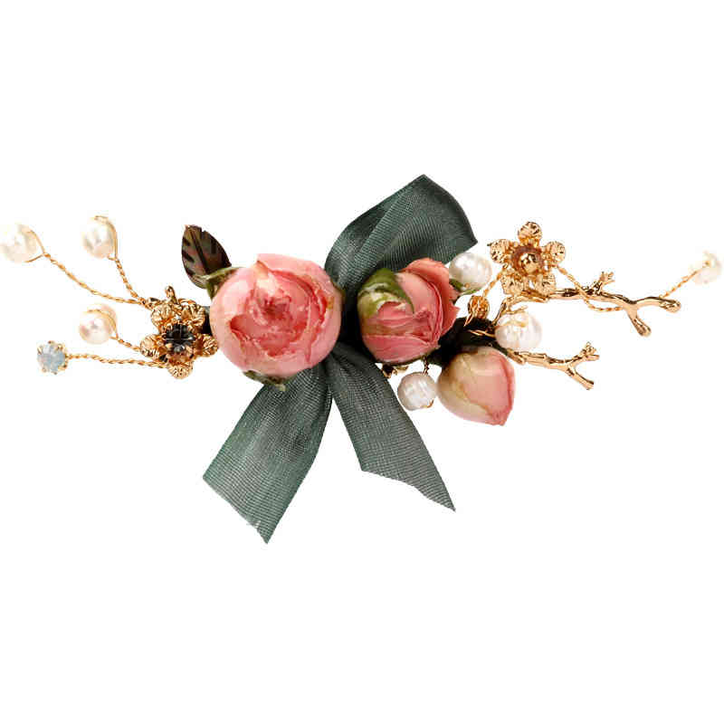 Brooch Female Design Sense Eternal Flower Pin Decoration Creativity Versatile Sen Sweater Coat Autumn and Winter
