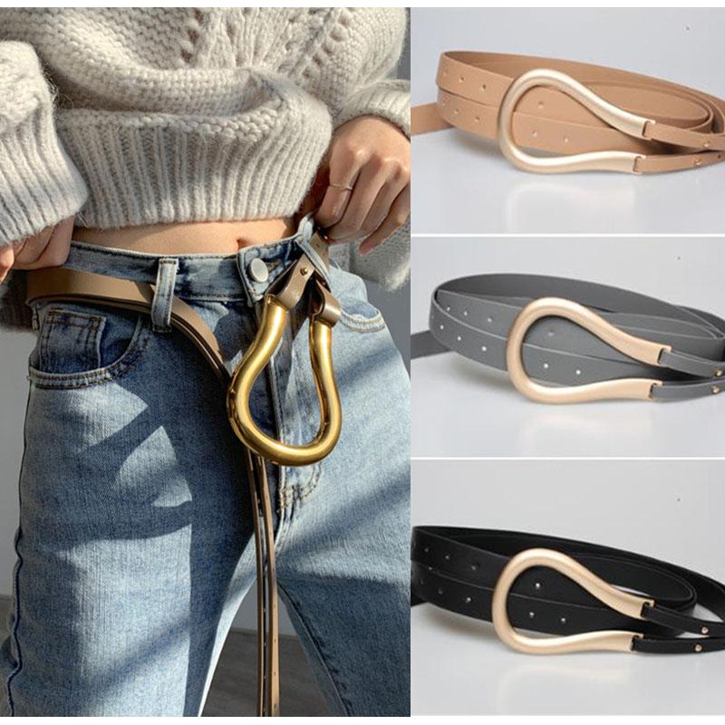 Belts Soft Pu Leather Metal Buckle Woman Thin Double Layer Waistbands Long Belt Strap Streetwear 2021 Fashion Accessary, Black;brown
Belts Soft Pu Leather Metal Buckle Woman Thin Double Layer Waistbands Long Belt Strap Streetwear 2021 Fashion Accessary, Black;brown