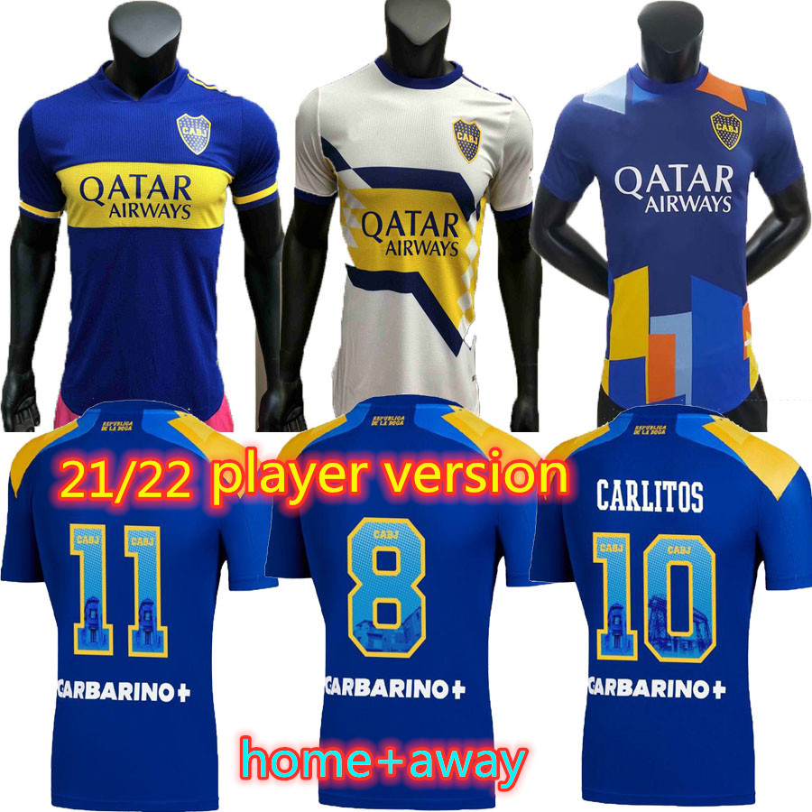 115th Anniversary Player version Boca Juniors soccer jersey MARADONA TEVEZ DE ROSSI 2021 2022 home and away 3rd 4th thailand football shirt, Black;yellow
115th Anniversary Player version Boca Juniors soccer jersey MARADONA TEVEZ DE ROSSI 2021 2022 home and away 3rd 4th thailand football shirt, Black;yellow