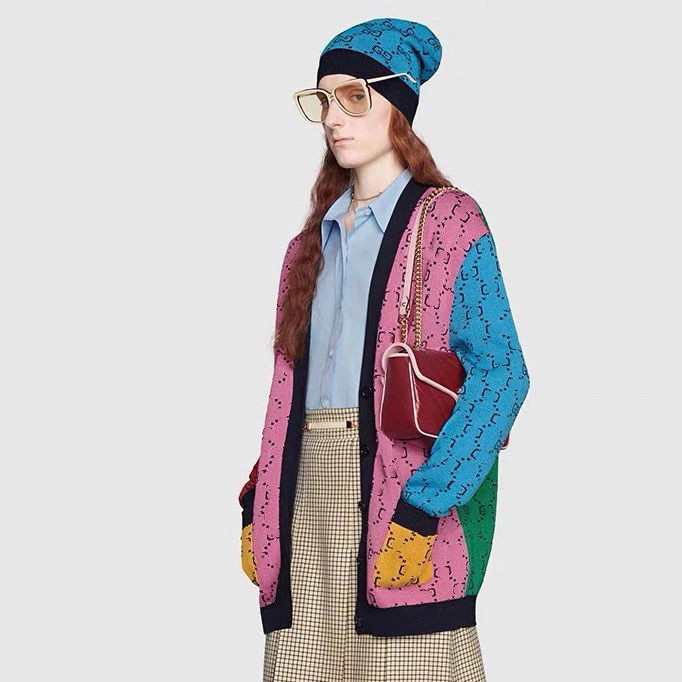 autumn/winter women's long sleeves knitting cardigan Sweaters simple style fashion wool Letters embroidery knit Color stitching woman coat 21AW, Multi
autumn/winter women's long sleeves knitting cardigan Sweaters simple style fashion wool Letters embroidery knit Color stitching woman coat 21AW, Multi
