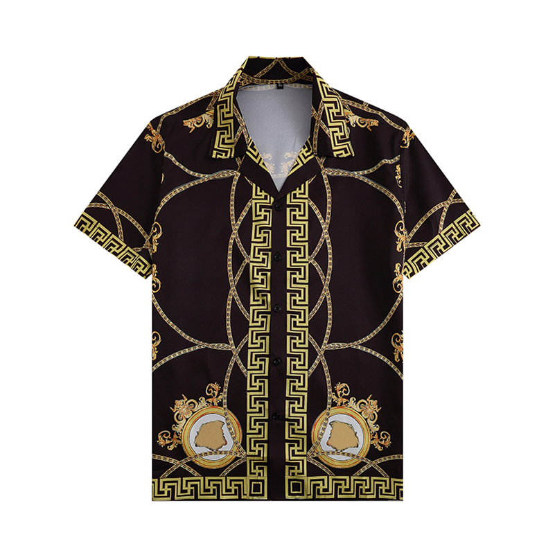 High Quality 22SS New Designers Bowling Shirts Mens Fashion Flower Hawaiian silk Business shirt Casual Shirts Men Slim Fit Short Sleeve Dress, As the picture shows
High Quality 22SS New Designers Bowling Shirts Mens Fashion Flower Hawaiian silk Business shirt Casual Shirts Men Slim Fit Short Sleeve Dress, As the picture shows