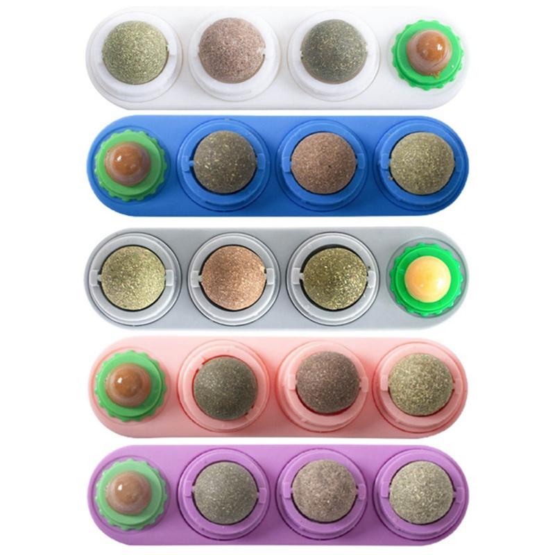 Natural Catnip Toys For Cats Healthy Cat Kitten Edible Licking Balls Snack Chew Cleaning Teeth
Natural Catnip Toys For Cats Healthy Cat Kitten Edible Licking Balls Snack Chew Cleaning Teeth