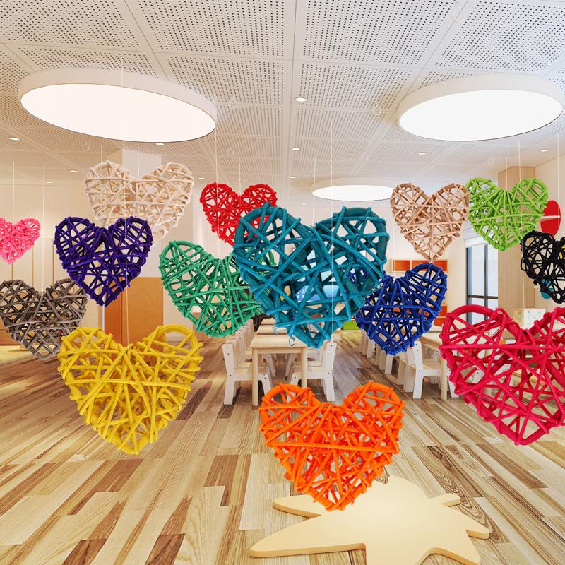 Decorative Flowers & Wreaths 10pcs Rattan Heart Multi Colors Straw Love Shape Wedding Party Valentines Day DIY Home Christmas Decoration Han
Decorative Flowers & Wreaths 10pcs Rattan Heart Multi Colors Straw Love Shape Wedding Party Valentines Day DIY Home Christmas Decoration Han