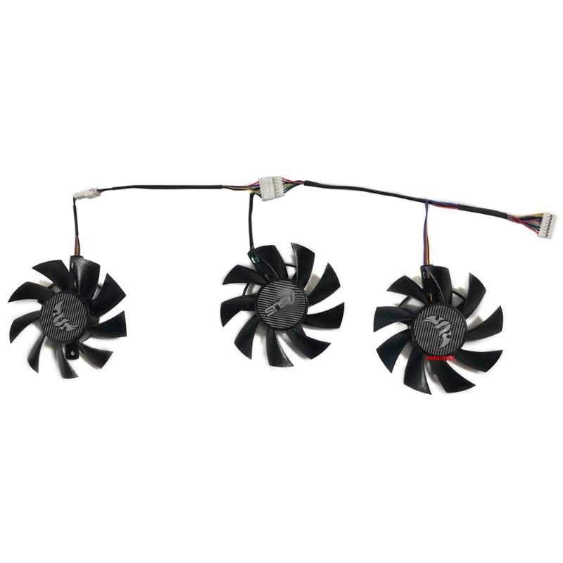 Fans & Coolings 3pcs/Set T128015BU 7Pin GPU Card Cooler For ASUS RX 5700 RX5700 XT GTX1660S 1660 TUF Cards As Replacement
Fans & Coolings 3pcs/Set T128015BU 7Pin GPU Card Cooler For ASUS RX 5700 RX5700 XT GTX1660S 1660 TUF Cards As Replacement