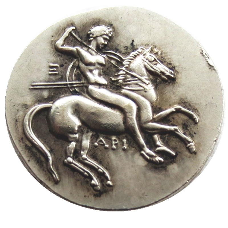 G(25) Greece Ancient Silver Plated Craft Copy Coins metal dies manufacturing factory Price
G(25) Greece Ancient Silver Plated Craft Copy Coins metal dies manufacturing factory Price
