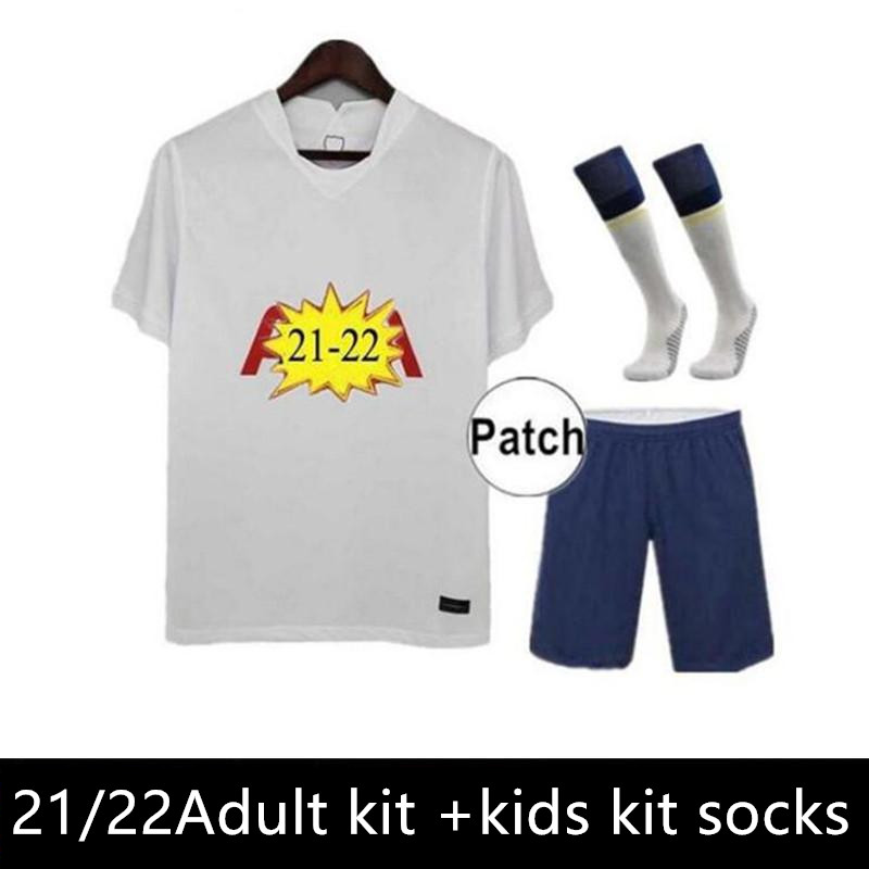 21 22 #9 BALE SON TOTTENHAM KANE soccer jersey HOJBJERG BERGWIJN LO CELSO 2021 2022 LUCAS football shirts uniforms Kids kit+socks, Black;yellow