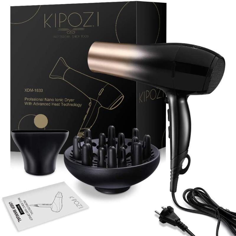 Electric Hair Brushes KIPOZI 1875W Dryer Powerful Blower Salon Blow Lightweight Low Noise Care Fast Dry With Accessories
Electric Hair Brushes KIPOZI 1875W Dryer Powerful Blower Salon Blow Lightweight Low Noise Care Fast Dry With Accessories