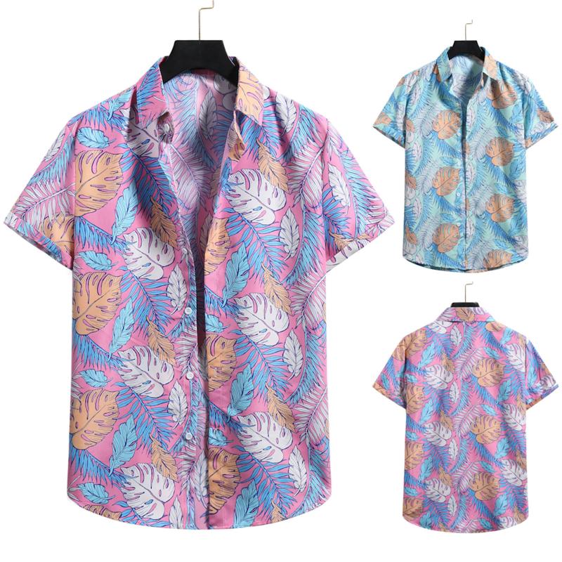 Men's Casual Shirts Camisas Summer Short Sleeve Hawaiian Beach Flower Shirt Harajuku Men Clothing, White;black
Men's Casual Shirts Camisas Summer Short Sleeve Hawaiian Beach Flower Shirt Harajuku Men Clothing, White;black