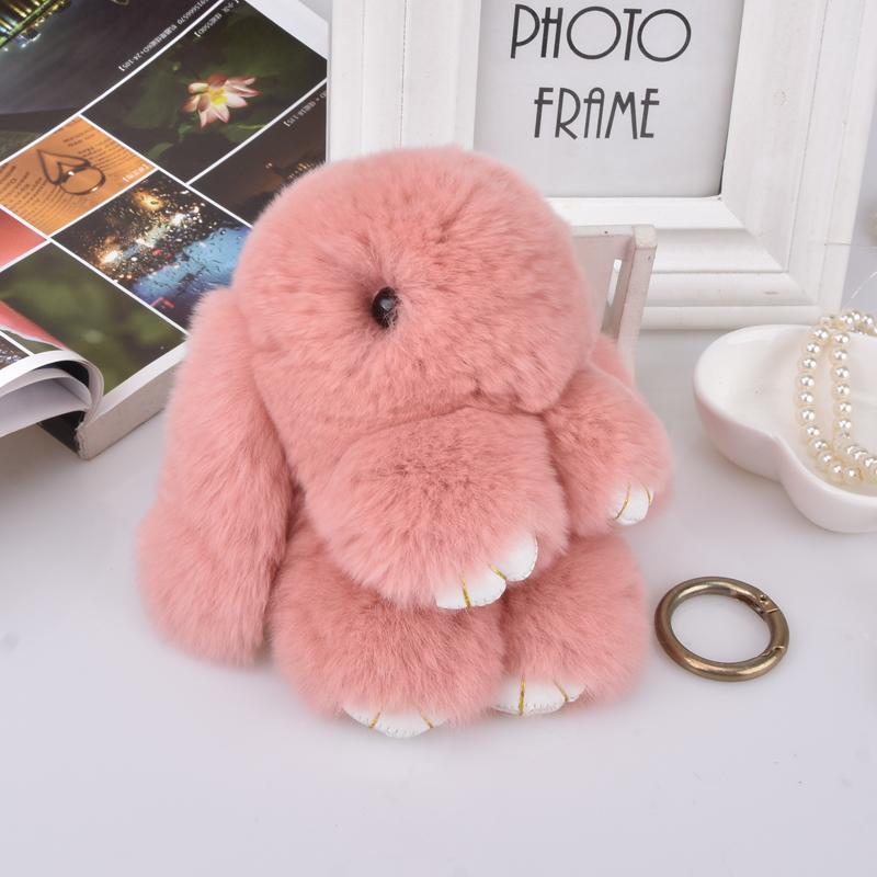 Keychains 13cm Cute Mini Genuine Fur Pom Key Chain Soft Keychain Toy Doll Bag Car Ring Jewelry Gift
Keychains 13cm Cute Mini Genuine Fur Pom Key Chain Soft Keychain Toy Doll Bag Car Ring Jewelry Gift