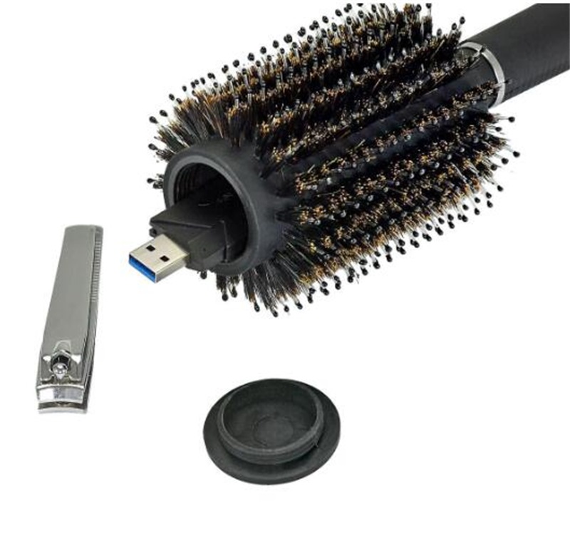 Hair Brush Black Stash Safe Diversion Secret Security Hairbrush Hidden Valuables Hollow Container for Home Security storage boxs 259 V2
Hair Brush Black Stash Safe Diversion Secret Security Hairbrush Hidden Valuables Hollow Container for Home Security storage boxs 259 V2