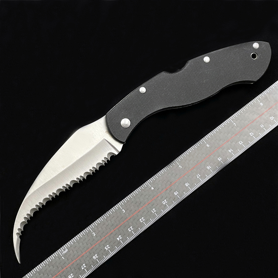 Civilian Claw Folding Knife 4-1/8" VG10 Blade, G10 Handles-Outdoor camping hunting pocket kitchen self-defense tactics EDC 940 535 3551 3400 KNIVES
Civilian Claw Folding Knife 4-1/8" VG10 Blade, G10 Handles-Outdoor camping hunting pocket kitchen self-defense tactics EDC 940 535 3551 3400 KNIVES