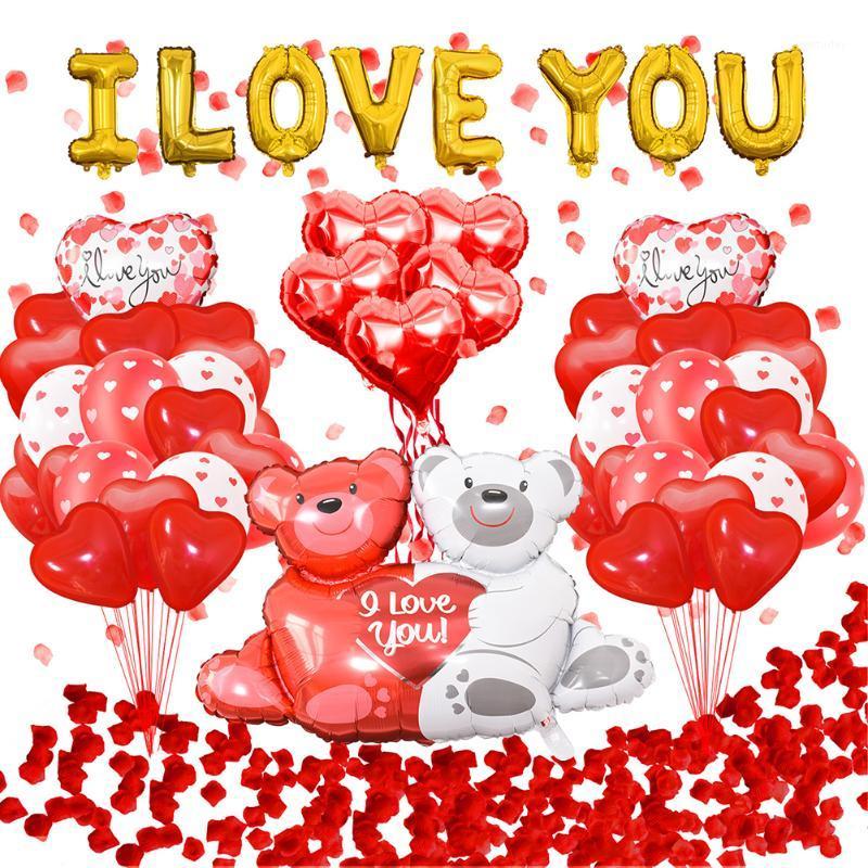 Party Decoration Valentine's Day Balloons Decorations LOVE Letter Balloon Heart Shaped Rose Petals Red White For Anniversary, Wedding,
Party Decoration Valentine's Day Balloons Decorations LOVE Letter Balloon Heart Shaped Rose Petals Red White For Anniversary, Wedding,