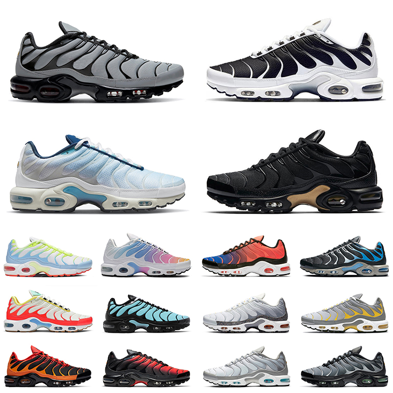 Tn Plus men women Running Shoes Black Gold Voltage Purple White Pink Crater Oreo Wolf Grey Triple Black mens trainers outdoor sneakers, # 9
Tn Plus men women Running Shoes Black Gold Voltage Purple White Pink Crater Oreo Wolf Grey Triple Black mens trainers outdoor sneakers, # 9