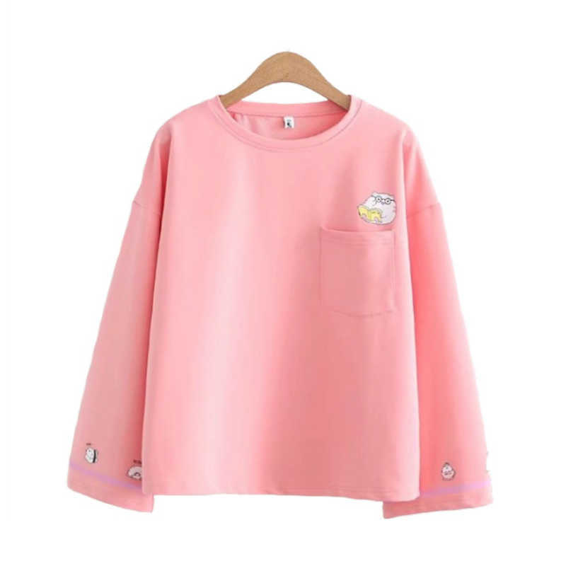 MERRY PRETTY Women Cartoon Print Pocket Hoodies Autumn Long Sleeve O-Neck Cotton Pullovers For Sweet Girl Cute Sweatshirts 210526, White
MERRY PRETTY Women Cartoon Print Pocket Hoodies Autumn Long Sleeve O-Neck Cotton Pullovers For Sweet Girl Cute Sweatshirts 210526, White