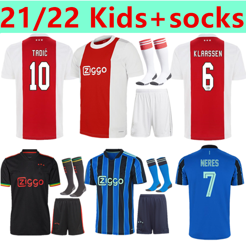 A JAX amsterdam soccer jerseys 2021 2022 KUDUS ANTONY BLIND PROMES TADIC NERES CRUYFF 21 22 kids+socks football shirt uniforms, 21/22 3rd
A JAX amsterdam soccer jerseys 2021 2022 KUDUS ANTONY BLIND PROMES TADIC NERES CRUYFF 21 22 kids+socks football shirt uniforms, 21/22 3rd