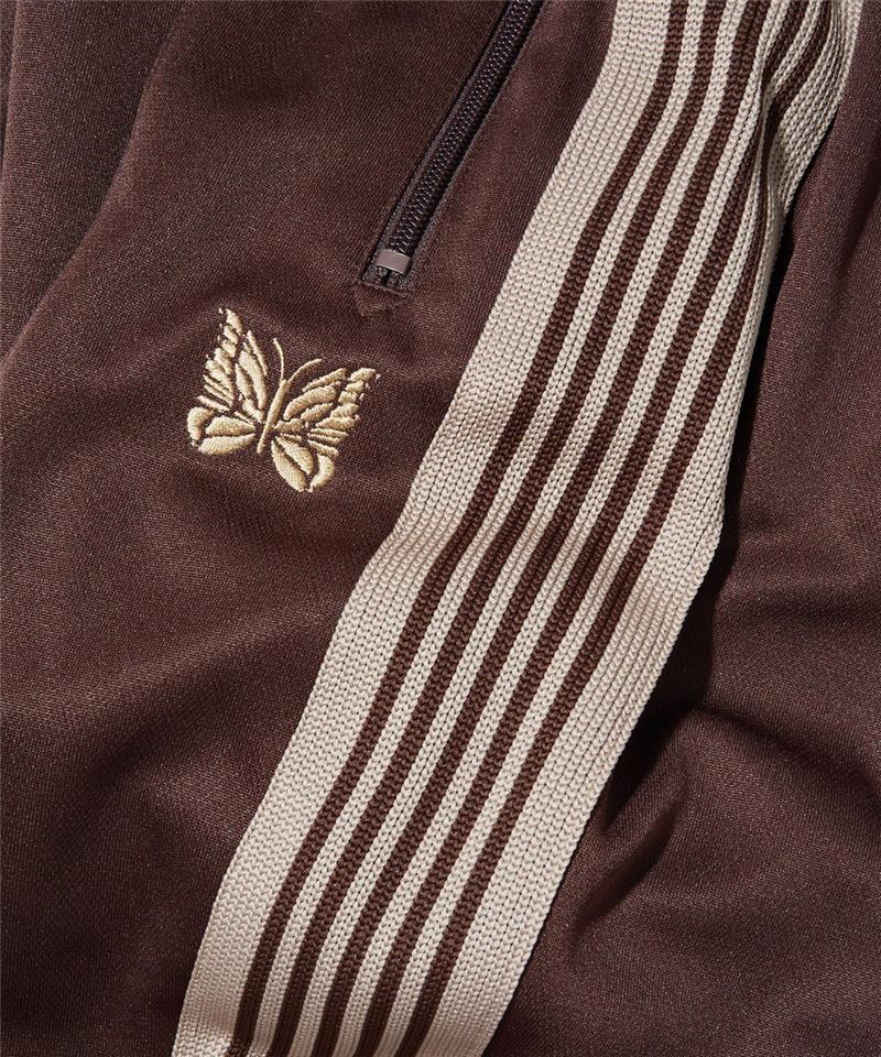 Men's Pants Men Women 1:1 High Quality Embroidered Butterfly Logo Needles Track Stripe Trousers AWGE