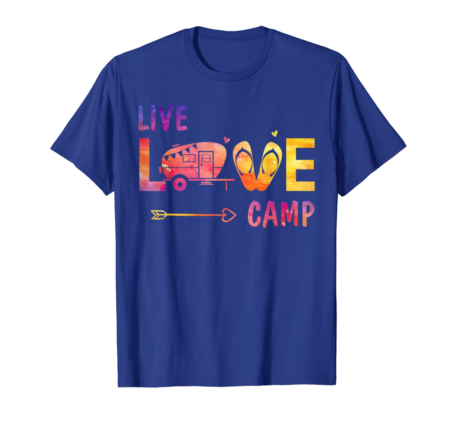 live love camp tshirt camping lover gifts for womens men, White;black