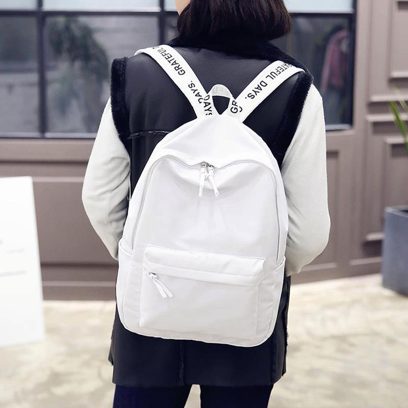 Backpack Kpop Black White Bag Letter Ribbon EXO Korea Girls Boys Bagpack Teen College Student Schoolbag Large Travle Daypack
Backpack Kpop Black White Bag Letter Ribbon EXO Korea Girls Boys Bagpack Teen College Student Schoolbag Large Travle Daypack