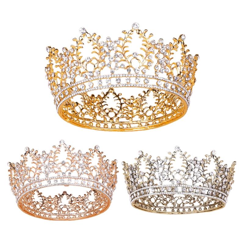 Hair Clips & Barrettes Vintage Crystal Diamond Bride Bridal Wedding Tiaras Glittering Jewelries Decoration B Ling Queen Tiara With Comb For, Golden;silver
Hair Clips & Barrettes Vintage Crystal Diamond Bride Bridal Wedding Tiaras Glittering Jewelries Decoration B Ling Queen Tiara With Comb For, Golden;silver