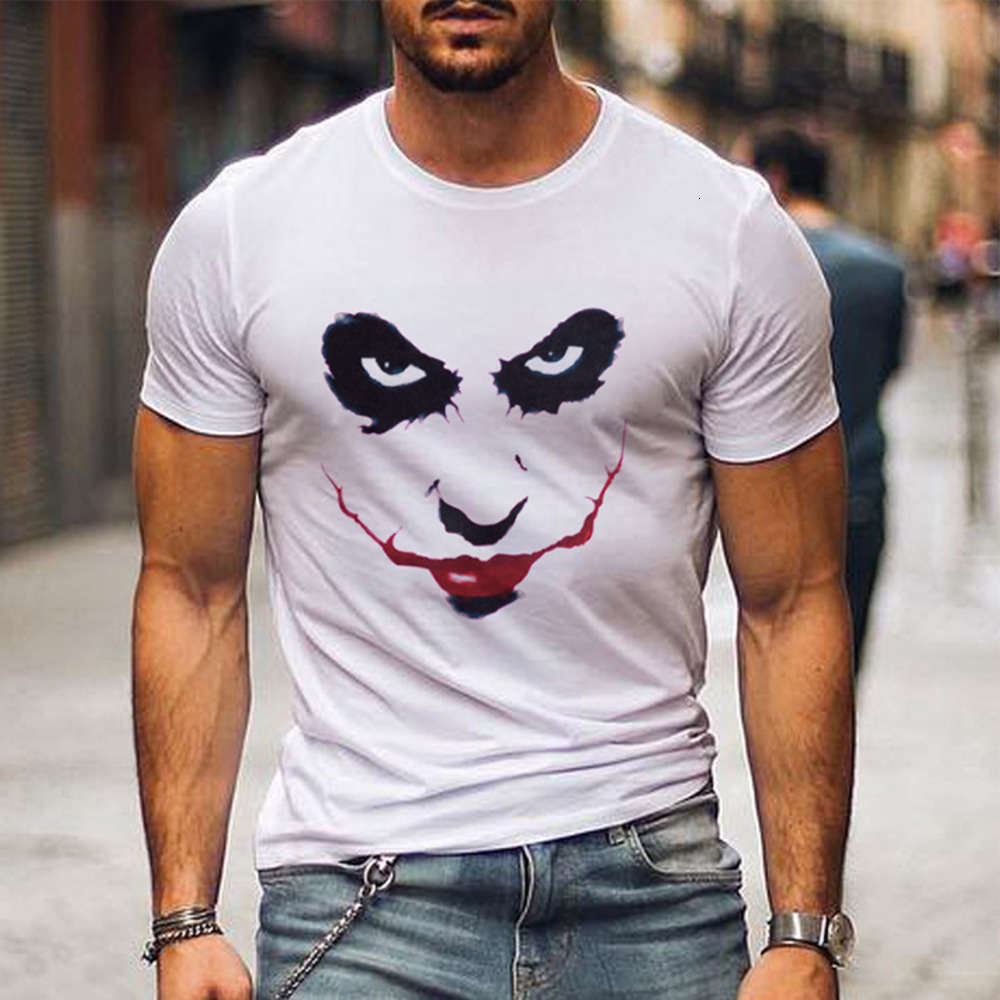 2021 designer fashion men's t-shirt summer trend grimace print white loose large short sleeve shirt wear for men, White;black
2021 designer fashion men's t-shirt summer trend grimace print white loose large short sleeve shirt wear for men, White;black