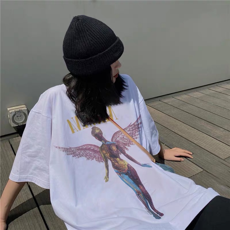 Fear of god mens and womens High-street Nirvana angels T shirt kanye west tops tee Vintage Metal Rock Hip Hop top tees Essential men women high quality loose tshirt, I need look other product
Fear of god mens and womens High-street Nirvana angels T shirt kanye west tops tee Vintage Metal Rock Hip Hop top tees Essential men women high quality loose tshirt, I need look other product
