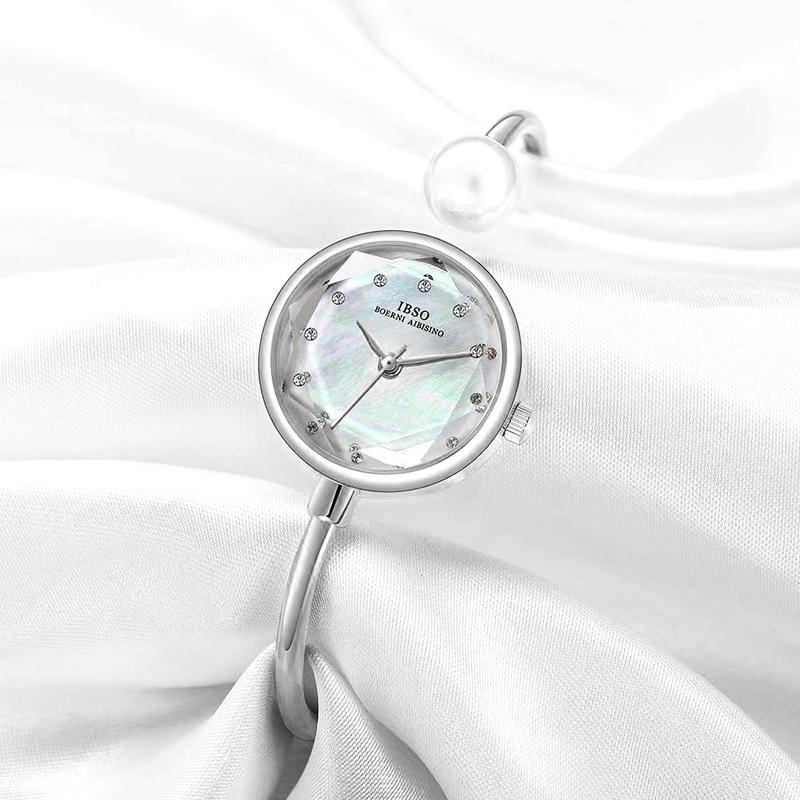 Wristwatches Women Bracelet Watch Quartz Movement Ladies Watches Design Dial Clock Female Luxury Jewelry Pearl WristWatch For Gift, B9210-we-sl
Wristwatches Women Bracelet Watch Quartz Movement Ladies Watches Design Dial Clock Female Luxury Jewelry Pearl WristWatch For Gift, B9210-we-sl