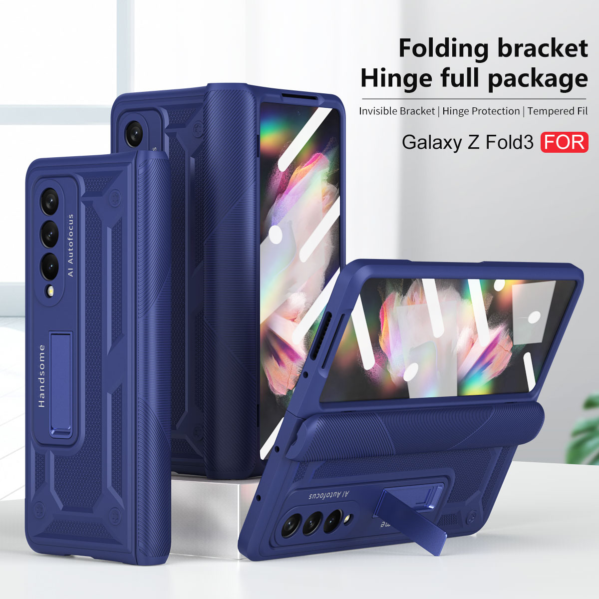 Hinge Armor Cases For Samsung Galaxy Z Fold 2 3 Fold 4 5G Case Folding Bracket Stand Glass Film Screen Protector Hard Cover, Transparent
Hinge Armor Cases For Samsung Galaxy Z Fold 2 3 Fold 4 5G Case Folding Bracket Stand Glass Film Screen Protector Hard Cover, Transparent