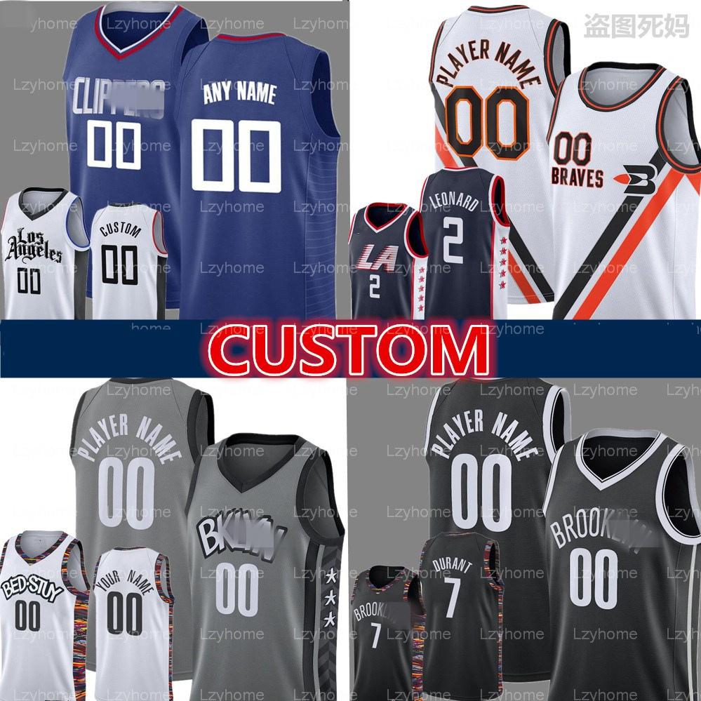 #17 Allen Custom Kawhi 2 Paul 13 George Leonard Kevin 7 Durant Kyrie LeVert Irving LA Clippers Brooklyn Nets Basketball Jerseys, Black;red
#17 Allen Custom Kawhi 2 Paul 13 George Leonard Kevin 7 Durant Kyrie LeVert Irving LA Clippers Brooklyn Nets Basketball Jerseys, Black;red