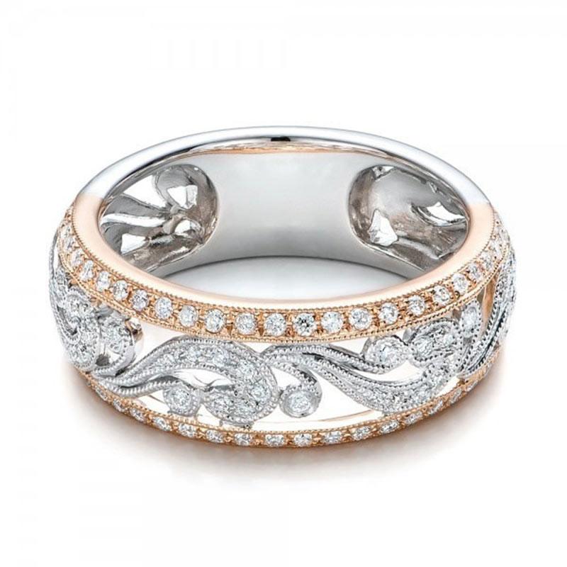 Cluster Rings Huitan Classic Two-Tone Women Ring Pretty Pattern Design Micro Paved Round Fortunate Lucky Cloud Fashionable Wholesale, Golden;silver
Cluster Rings Huitan Classic Two-Tone Women Ring Pretty Pattern Design Micro Paved Round Fortunate Lucky Cloud Fashionable Wholesale, Golden;silver