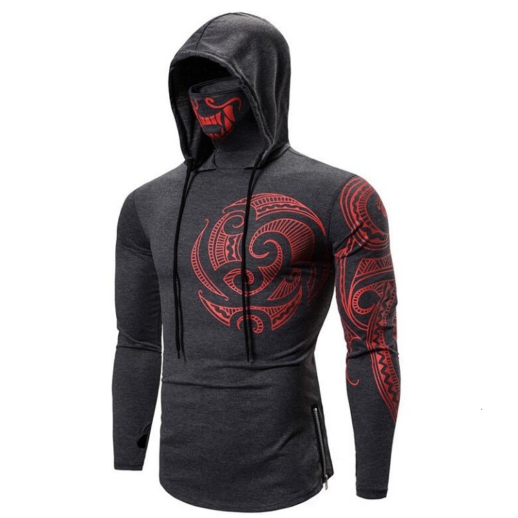 Designer Hoodie Men's Stretch Fitness Ninja Suit Long Sleeve Face Mask Sports Cycling Wear Masked s Harajuku Clothing, G14gray
Designer Hoodie Men's Stretch Fitness Ninja Suit Long Sleeve Face Mask Sports Cycling Wear Masked s Harajuku Clothing, G14gray