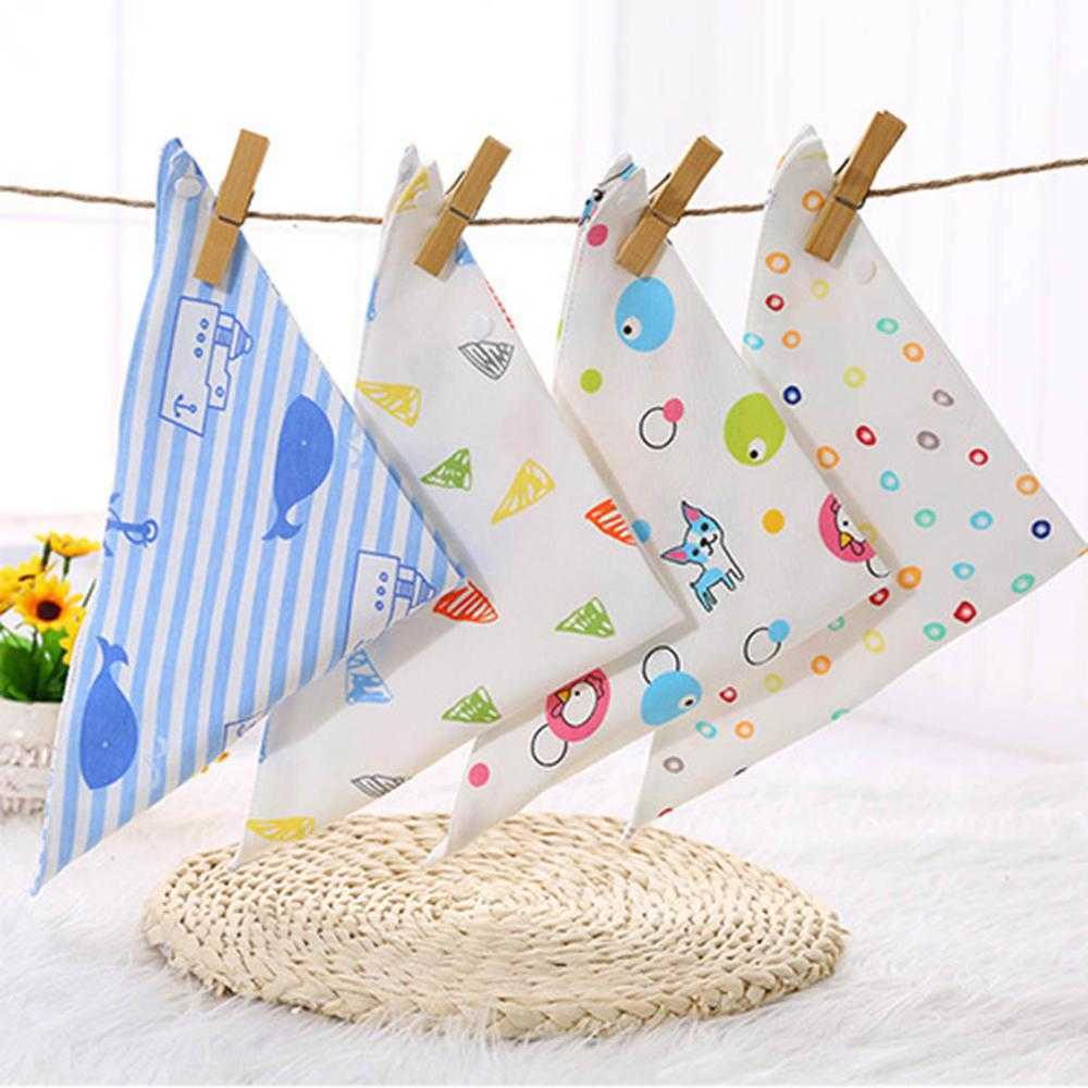 3-pack Moon Print Bibs Set for Baby Products Gear Burp Cloths Care 210528bj