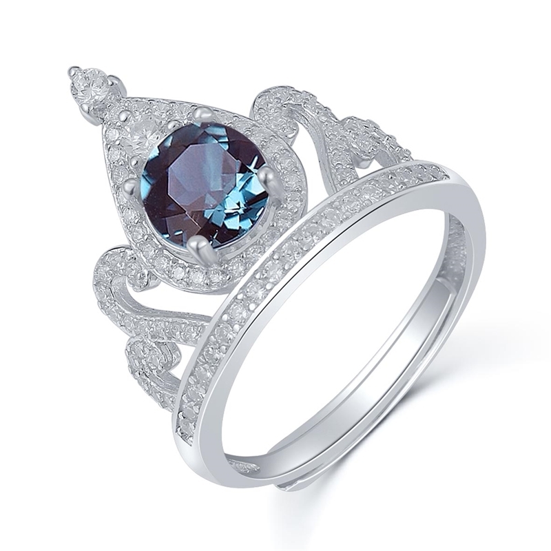 Natural Alexandrite Ring for Women Solid 925 Sterling Silver Imperial Crown Ring Lab grown stone for Engagement Ring 210524
Natural Alexandrite Ring for Women Solid 925 Sterling Silver Imperial Crown Ring Lab grown stone for Engagement Ring 210524