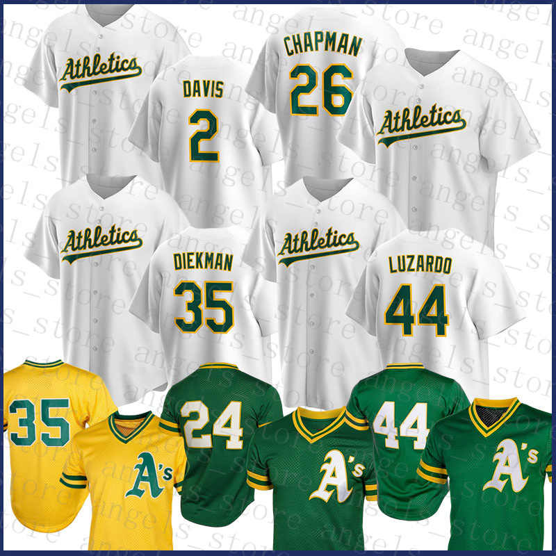 Oakland Custom Athletics 2 Khris Davis Baseball Jersey 26 Matt Chapman 24 Rickey Henderson 35 Jake Diekman 44 Jesus Luzardo 28 Matt Olson, Custom(yundongjia
Oakland Custom Athletics 2 Khris Davis Baseball Jersey 26 Matt Chapman 24 Rickey Henderson 35 Jake Diekman 44 Jesus Luzardo 28 Matt Olson, Custom(yundongjia