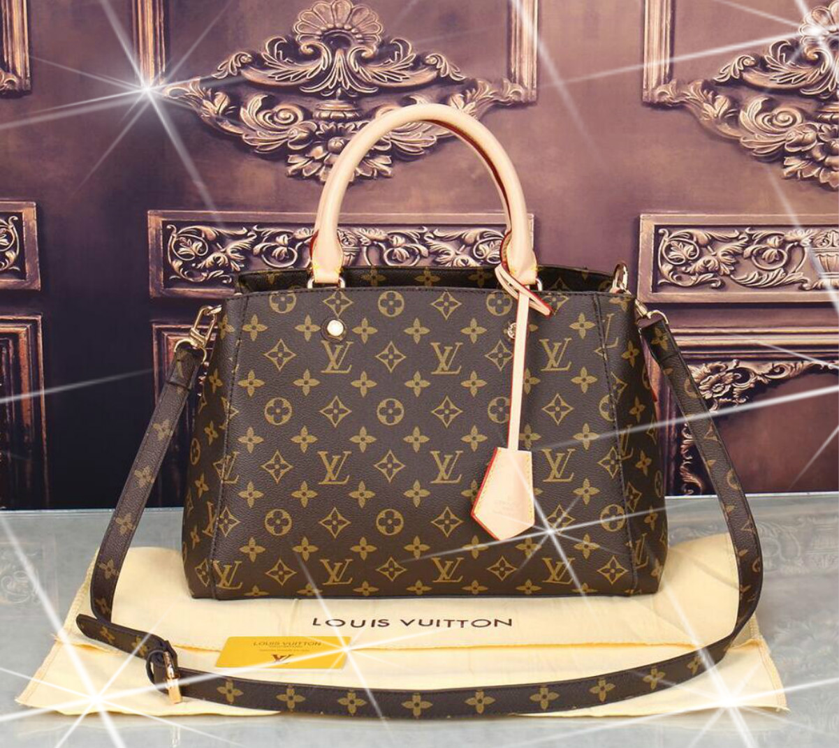LVLOUISVITTON bagVUTTON MONTAIGNE BB Women Handbag Messenger Bag Designers Crossbody Leather METIS Elegant Shoulder D
LVLOUISVITTON bagVUTTON MONTAIGNE BB Women Handbag Messenger Bag Designers Crossbody Leather METIS Elegant Shoulder D