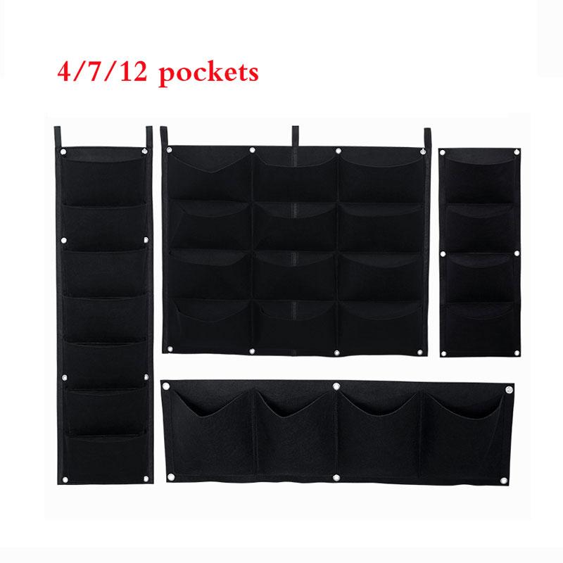 4/7/12 Pockets Gardening Grow Pocket Indoor Outdoor Wall Hanging Vertical Planting Storage Bag Seedling Container Growing Bags Planters & Po
4/7/12 Pockets Gardening Grow Pocket Indoor Outdoor Wall Hanging Vertical Planting Storage Bag Seedling Container Growing Bags Planters & Po