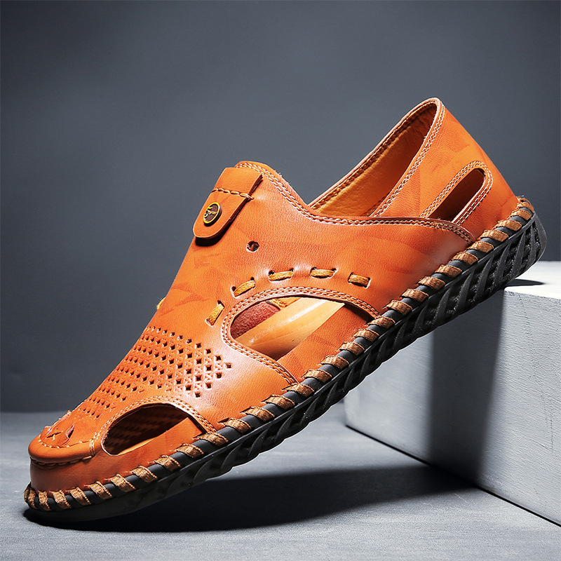 Slippers summer breathable sandals men's trend outdoor Baotou leisure hollow shoes soft soled beach 5QWC, 1# shoe box
Slippers summer breathable sandals men's trend outdoor Baotou leisure hollow shoes soft soled beach 5QWC, 1# shoe box