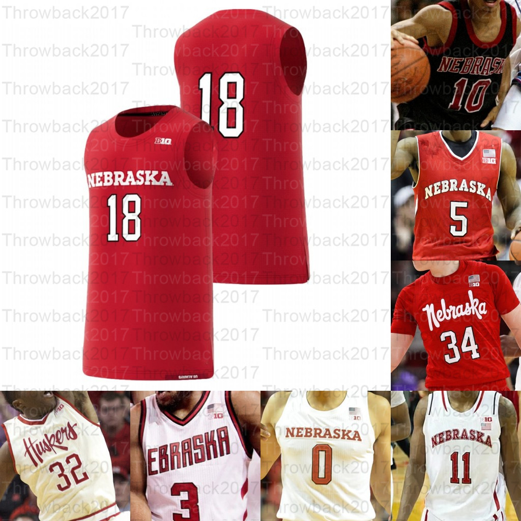 Custom Nebraska Cornhuskers Basketball jerseys 11 Dachon Burke Jr. 3 Cam Mack 22 Haanif Cheatham 23 Jervay Green, White i
Custom Nebraska Cornhuskers Basketball jerseys 11 Dachon Burke Jr. 3 Cam Mack 22 Haanif Cheatham 23 Jervay Green, White i