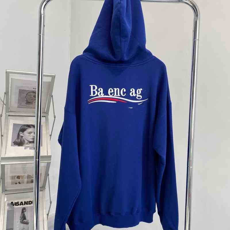 Balencaigas Correct Version of Tide Brand 21ss Autumn and Winter Paris Family Cola Wave Letter Embroidered Couple Leisure Hoodie, Black
Balencaigas Correct Version of Tide Brand 21ss Autumn and Winter Paris Family Cola Wave Letter Embroidered Couple Leisure Hoodie, Black