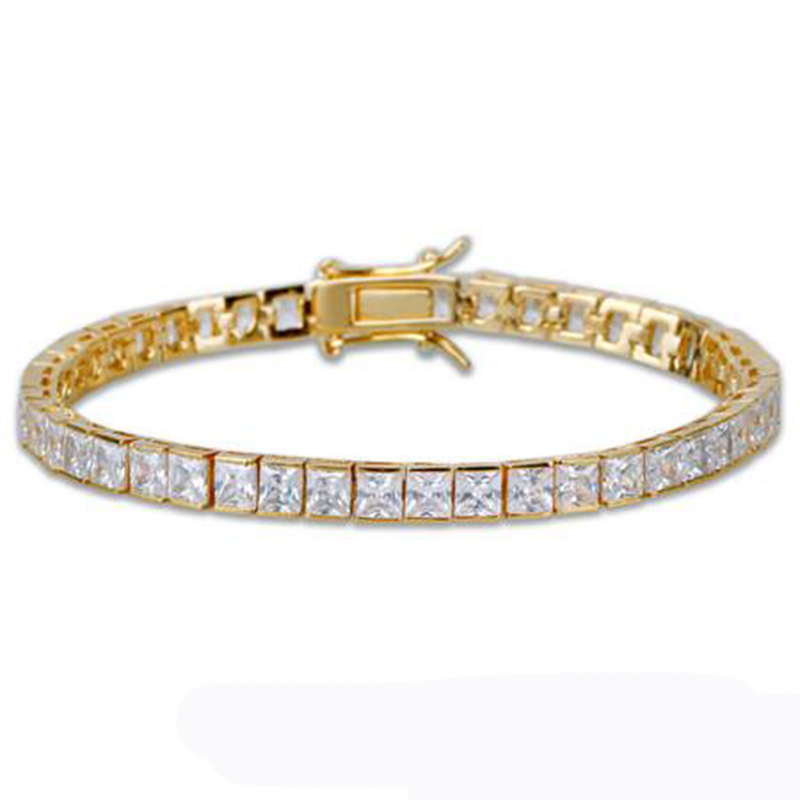 7inch Hip hop Men Bracelet Silver/Gold Iced Out 1 Row Rhinestones Chain Bling Crystal Bracelet Women 20cm
7inch Hip hop Men Bracelet Silver/Gold Iced Out 1 Row Rhinestones Chain Bling Crystal Bracelet Women 20cm