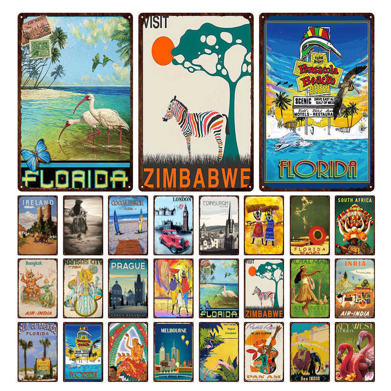retro abstract zimbabwe florida city metal tin sign selling tourism landscape colorful iron poster anti-fading decorationa
retro abstract zimbabwe florida city metal tin sign selling tourism landscape colorful iron poster anti-fading decorationa