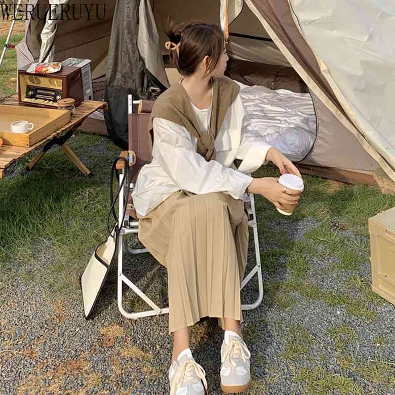 WERUERUYU Womens High-Waisted Pleated Skirts Elastic Waist Khaki Chiffon Maxi Skirt Pleated Long Office Skirt Skirts For Women 210608, Photo color
WERUERUYU Womens High-Waisted Pleated Skirts Elastic Waist Khaki Chiffon Maxi Skirt Pleated Long Office Skirt Skirts For Women 210608, Photo color