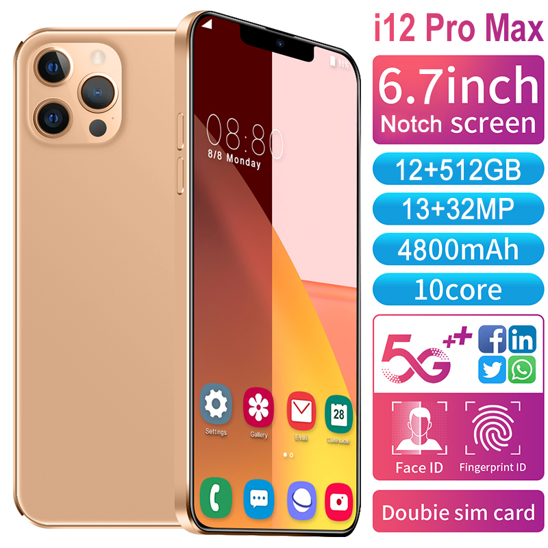 i12 android 6 7inch fullscreen smart phone dual sim card 13mp 32mp camera 12gb 512gb support facial fingerprint recognition highperformance
i12 android 6 7inch fullscreen smart phone dual sim card 13mp 32mp camera 12gb 512gb support facial fingerprint recognition highperformance