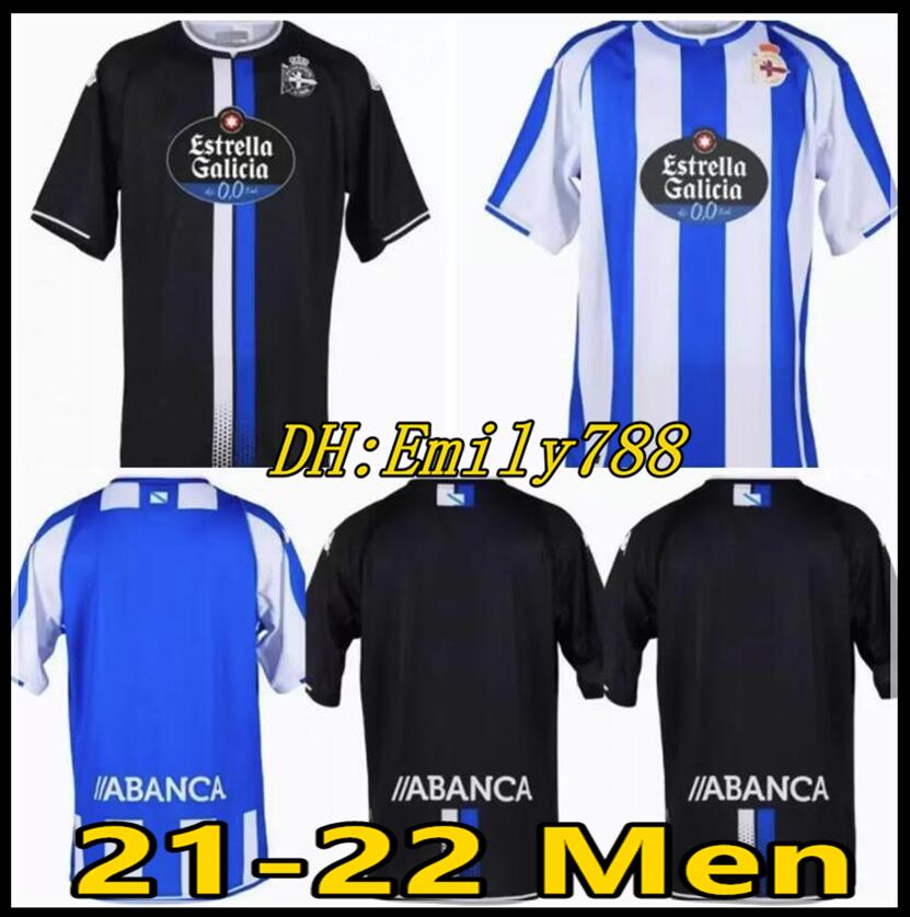 Deportivo La Coruna Soccer Jersey 2021 22 Coruña Home Away Third Camisetas de fútbol JUERGEN QUILES DONCEL Depor Football Shirts Kit, Black;yellow
Deportivo La Coruna Soccer Jersey 2021 22 Coruña Home Away Third Camisetas de fútbol JUERGEN QUILES DONCEL Depor Football Shirts Kit, Black;yellow
