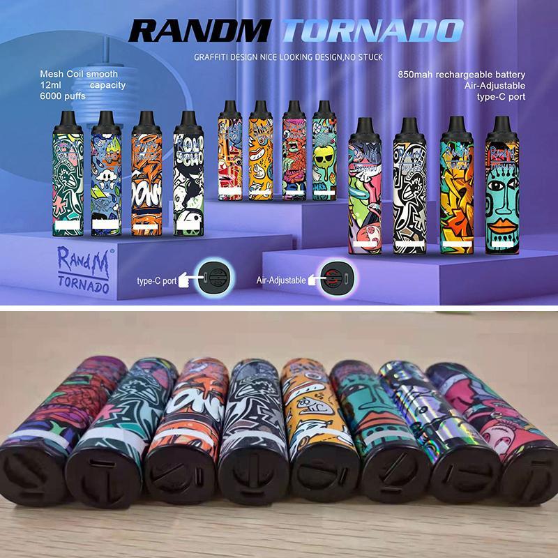 6000 Puffs Disposable Cigarette R and M Tornado Vape Pen Starter Kit Prefilled 12ml Pod 12 Colors With Type-C oort Rechargeable Puff Bar VS Bang R&M 
6000 Puffs Disposable Cigarette R and M Tornado Vape Pen Starter Kit Prefilled 12ml Pod 12 Colors With Type-C oort Rechargeable Puff Bar VS Bang R&M