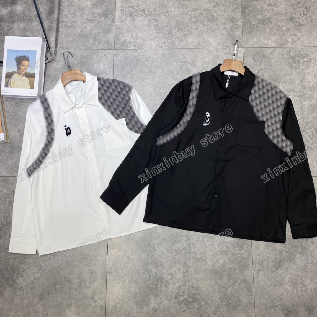 21ss mens Casual Shirts Tee t shirts Bee Christian letters men clothes long sleeve shirt tag letter New black white, White;black
21ss mens Casual Shirts Tee t shirts Bee Christian letters men clothes long sleeve shirt tag letter New black white, White;black