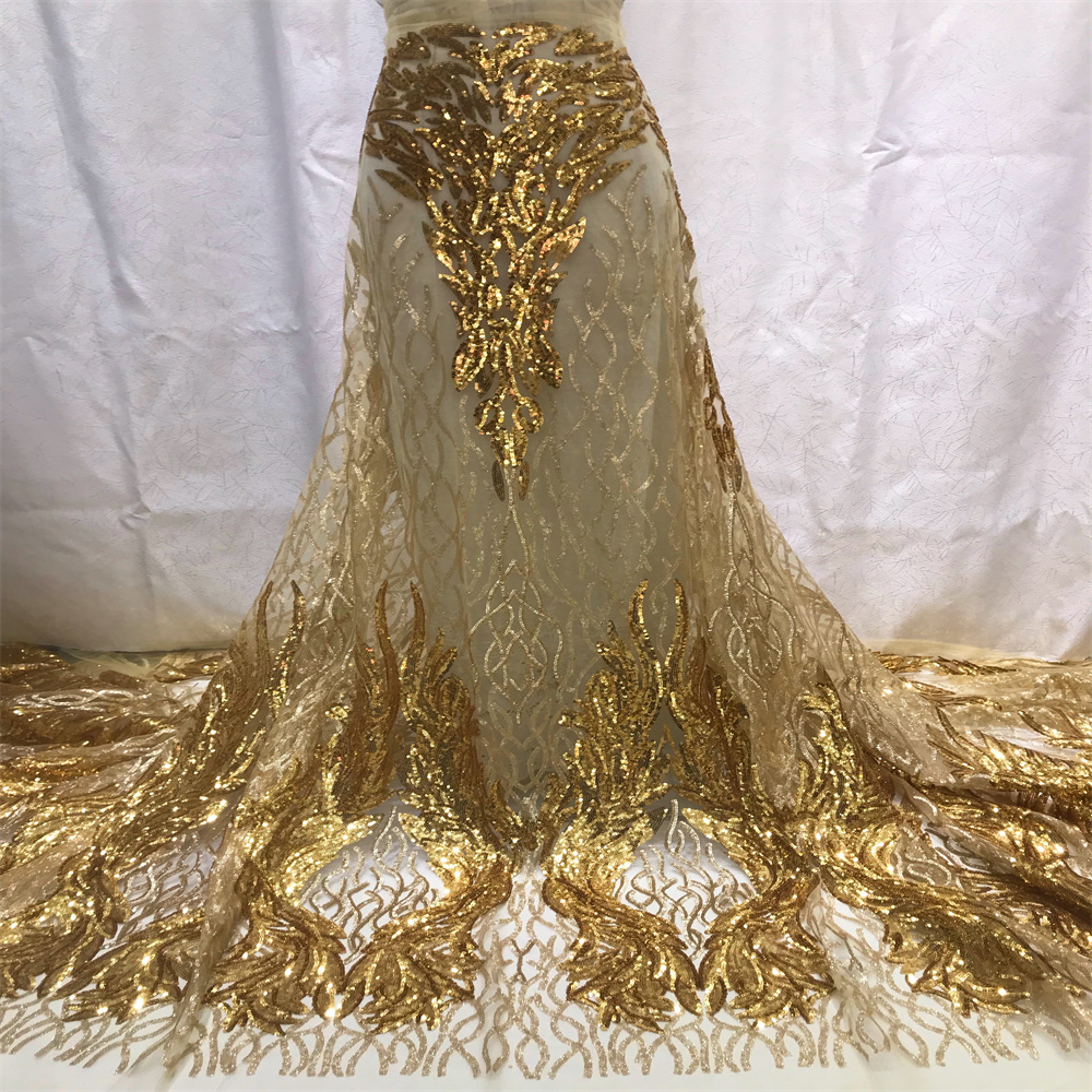 French Sequins Lace Fabric 2022 High Quality Latest African Embroidery Tulle For Wedding
French Sequins Lace Fabric 2022 High Quality Latest African Embroidery Tulle For Wedding