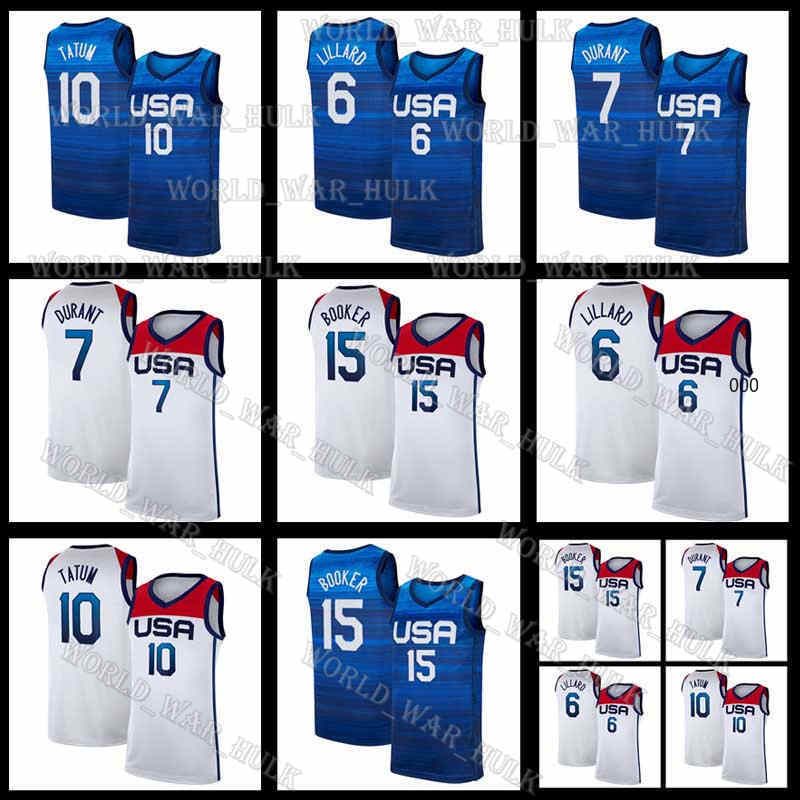 Kevin 7 Durant Devin 15 Booker USA 2022 Tokyo Olympics Summer Basketball Jersey States Jayson 10 Tatum Damian America 6 Lillard United White, Black;red
Kevin 7 Durant Devin 15 Booker USA 2022 Tokyo Olympics Summer Basketball Jersey States Jayson 10 Tatum Damian America 6 Lillard United White, Black;red