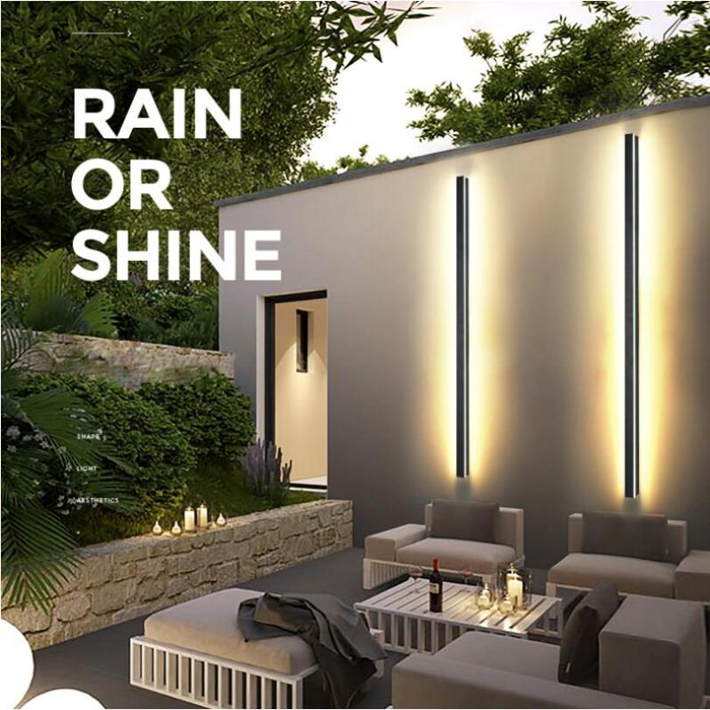 Outdoor Wall Lamp Waterproof Villa Garden Washer Light Led Strip Minimalist Line Porch IP65 Sconce Lamps
Outdoor Wall Lamp Waterproof Villa Garden Washer Light Led Strip Minimalist Line Porch IP65 Sconce Lamps