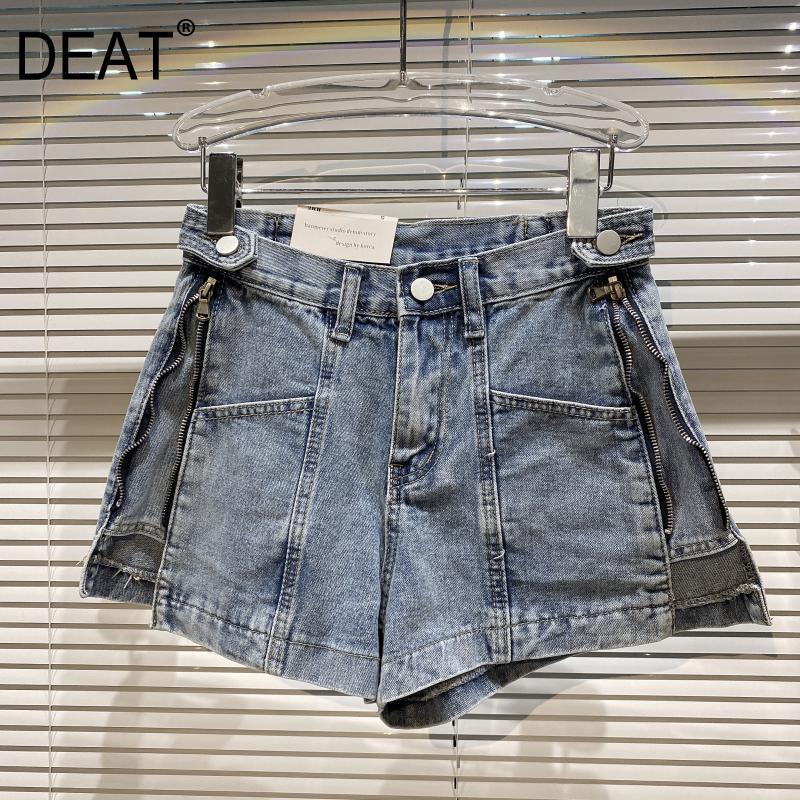 Women Black Personalized Zipper Retro Denim Shorts Arrivals High Waist Fashion Spring Summer 11D134 210525
Women Black Personalized Zipper Retro Denim Shorts Arrivals High Waist Fashion Spring Summer 11D134 210525