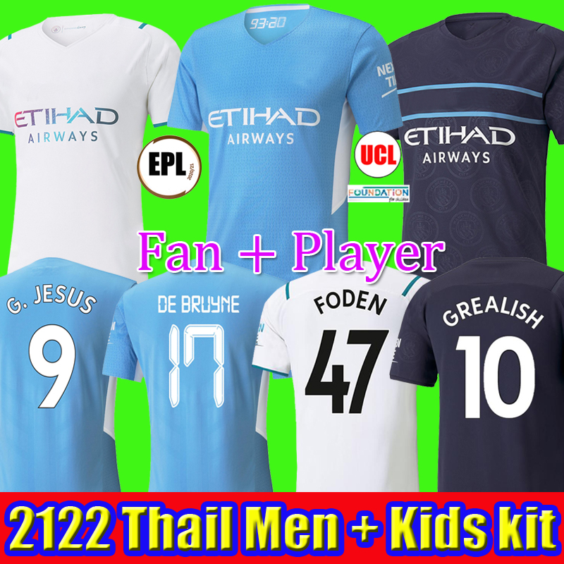 TOP Manchester soccer jersey 21 22 G. JESUS CITY STERLING FERRAN DE BRUYNE KUN AGUERO 2021 2022 football shirts MAN uniform men + kids kit, 2122 home
TOP Manchester soccer jersey 21 22 G. JESUS CITY STERLING FERRAN DE BRUYNE KUN AGUERO 2021 2022 football shirts MAN uniform men + kids kit, 2122 home